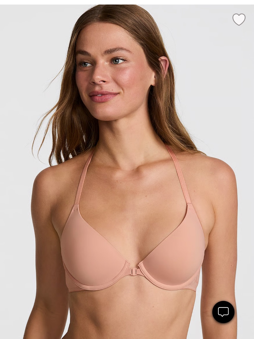 Pink Victoria’s Secret Lightly Lined Wear Everywhere Full Coverage T Shirt Bra